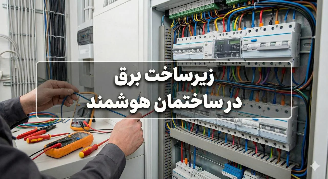 زیرساخت برق در ساختمان هوشمند؛ چرا انتخاب مسیر کابل اهمیت دارد؟