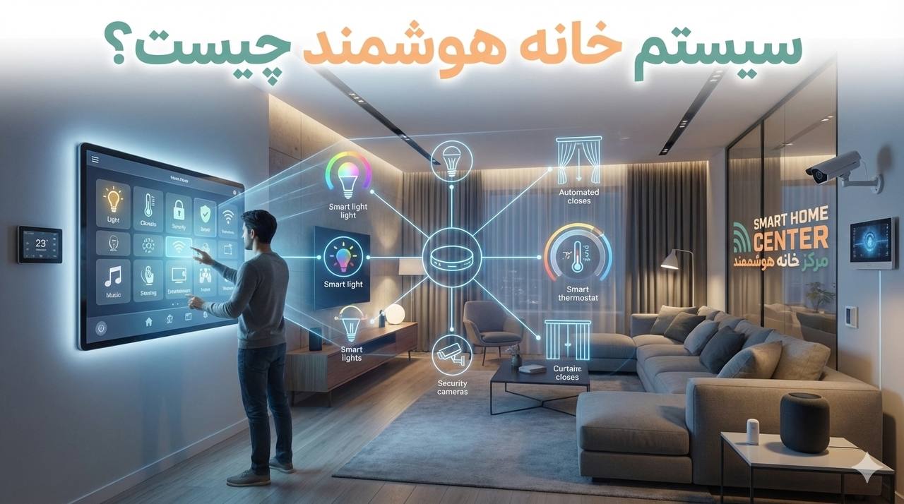 سیستم خانه هوشمند چیست؟ راهنمای کامل هوشمندسازی ساختمان